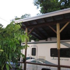 Carport Roof Raised